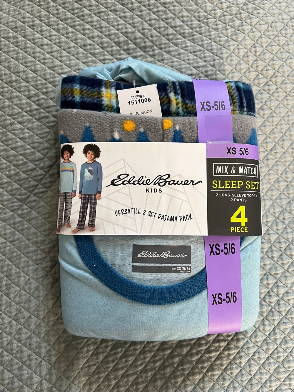 Eddie Bauer Kids 4-piece Sleep Set